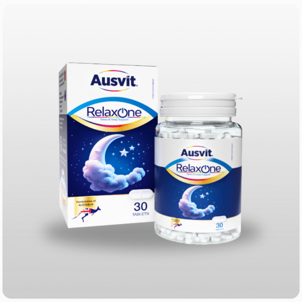 Ausvit Valerian & 5-HTP Tablet – Takviye Edici Gıda (30 Tablet)