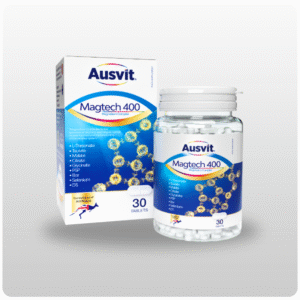Ausvit Magtech 400 – Magnezyum Kompleks Takviyesi (30 Tablet)